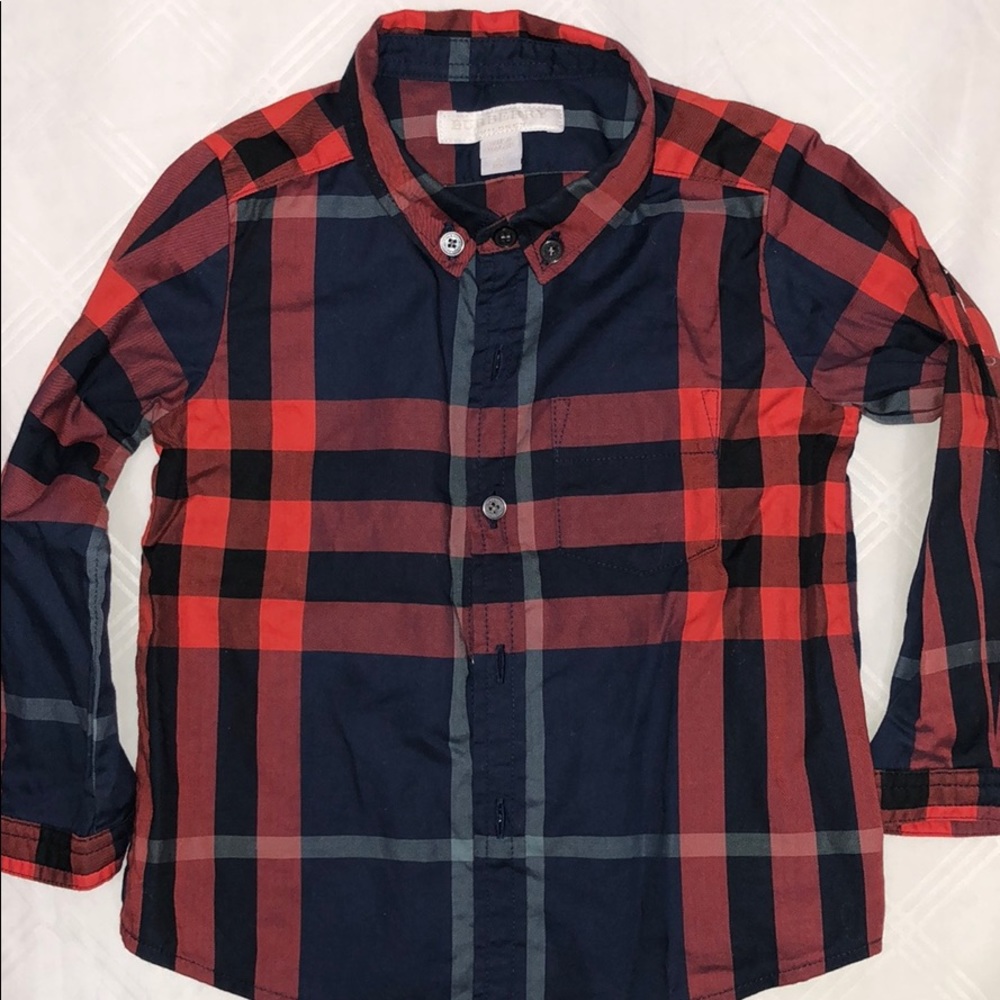 Burberry shirt for baby boy